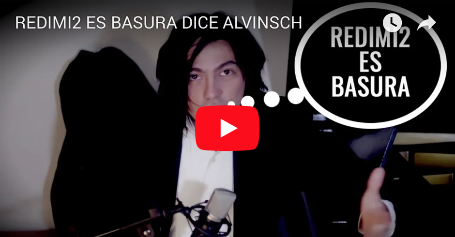 VIDEO - REDIMI2 ES BASURA DICE ALVINSCH