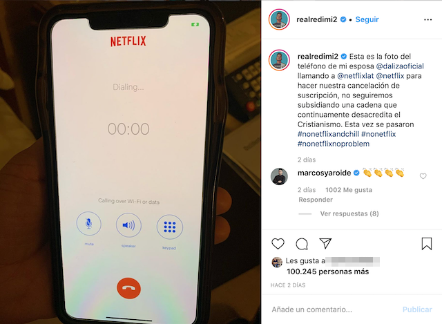 Redimi2 cancela su cuenta de Netflix - 2