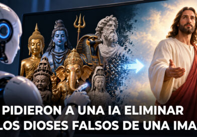 Le pidieron a una IA eliminar a los dioses falsos de una imagen y su respuesta sobre Jesús sorprendió en las redes
